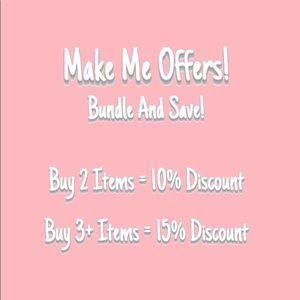 Bundle and save!!!